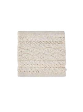 Collo Mayoral Tricot Bianco per Bambina