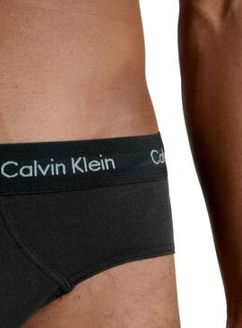 Slip Calvin Klein Hip Slip 3 Pack Nero H