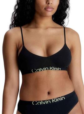 Reggiseno Calvin Klein Unlined Nero per Donna