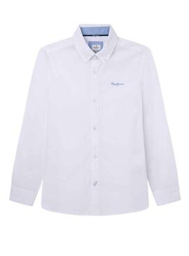 Camicia Pepe Jeans Darrel Bianco per Bambino