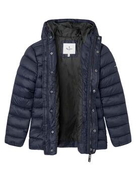 Giubbotto Imbottito Pepe Jeans Andreu Bordeaux Bambino