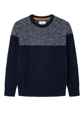 Pullover Pepe Jeans Thunder Blu Navy per Bambino