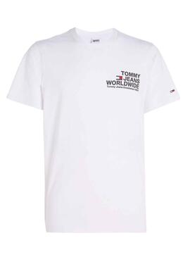 T-Shirt Tommy Jeans Entry Concerto Grigio Uomo