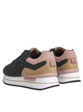 Sneakers Pepe Jeans Rusper Minimo Nero Donna