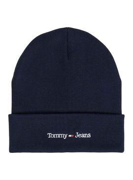 Cappello Tommy Jeans Sport Blu Navy per Donna