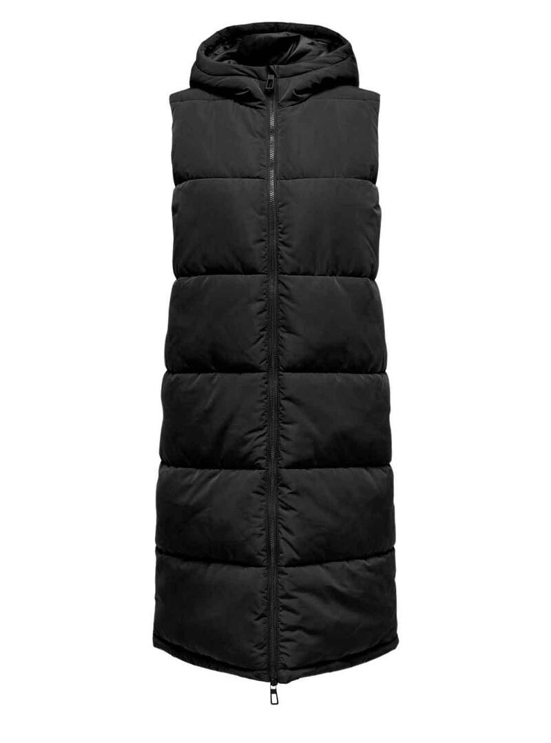 Gilet Largo Only Lalina Waistcoat Nero Donna