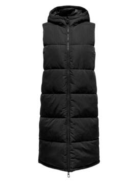 Gilet Largo Only Lalina Waistcoat Nero Donna