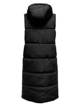 Gilet Largo Only Lalina Waistcoat Nero Donna