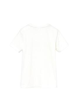 T-Shirt Lacoste Logo White Bambino