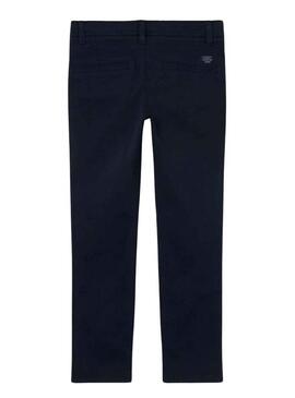 Pantaloni Name It Silas Chino Blu Navy per Bambino