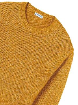 Pullover Mayoral Fantasia Giallo per Bambina