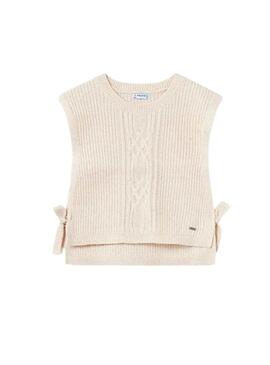 Gilet Mayoral Tricot Beige per Bambino