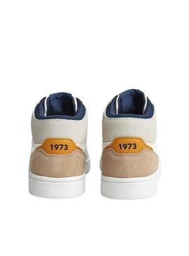 Sneakers Pepe Jeans Player Britboot Bianco Bambino