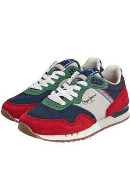 Sneakers Pepe Jeans London Forest Multi Bambino