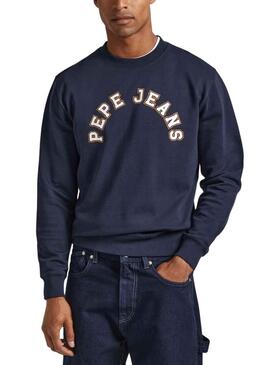 Felpa Pepe Jeans Westend Blu Blu Navy Uomo