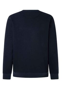 Felpa Pepe Jeans Ryan Blu Navy per Uomo