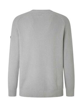 Pullover Pepe Jeans Sheldon Grigio per Uomo