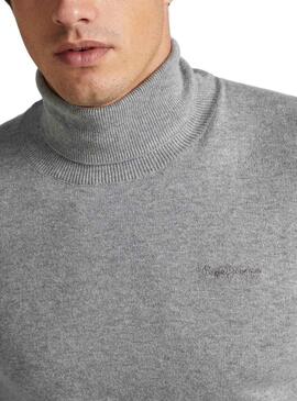 Pullover Pepe Jeans Andre Tartaruga Grigio per Uomo