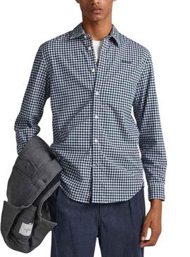 Camicia Pepe Jeans Copdock Blu per Uomo