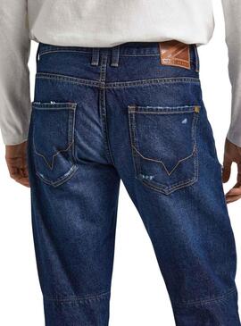 Pantaloni Jeans Pepe Jeans Eastsu Blu Uomo