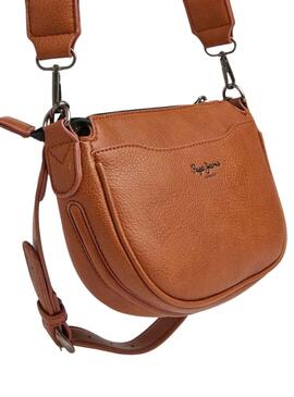 Borsa a Tracolla Pepe Jeans Cris Bass Marrone per Donna