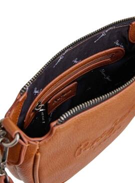 Borsa a Tracolla Pepe Jeans Cris Bass Marrone per Donna