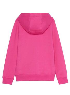 Felpa Tommy Hilfiger Essential Hoodie Rosa Bambina