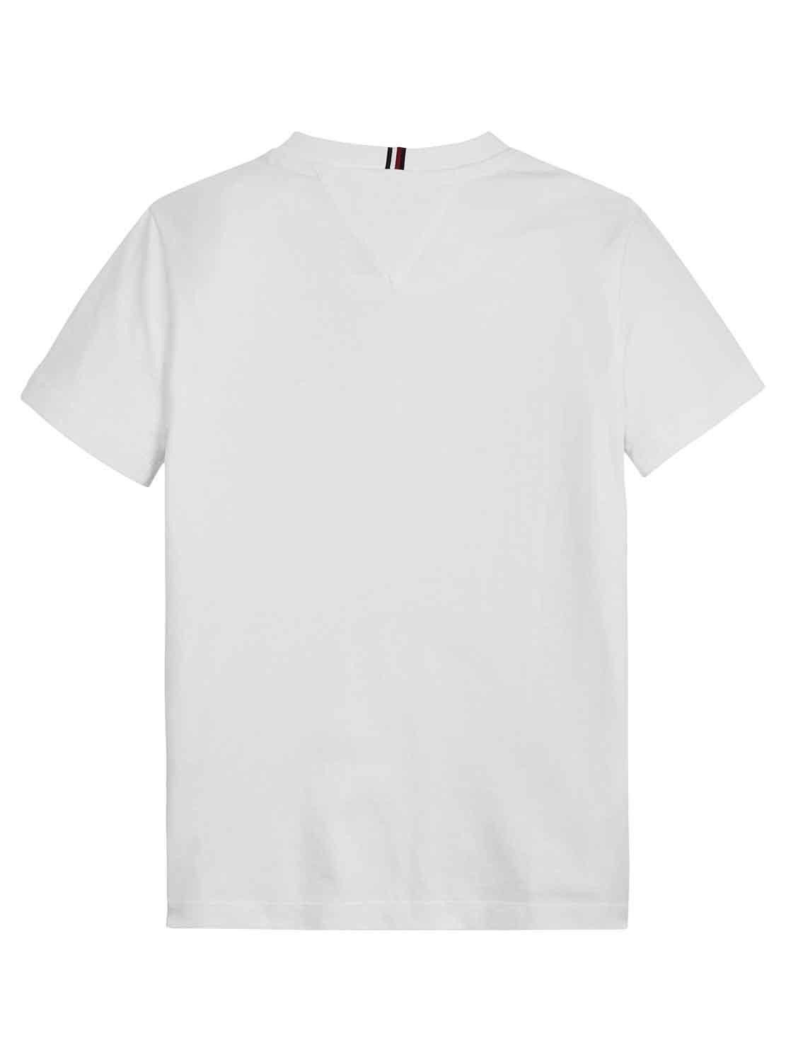T-Shirt Tommy Hilfiger New York Bianco Bambino