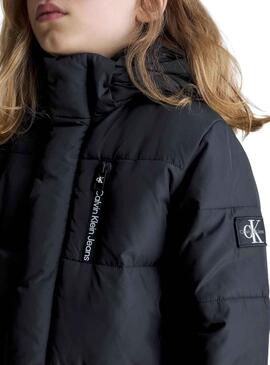 Giacca Calvin Klein Essential Puffer Nero Bambino