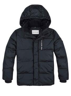 Giacca Calvin Klein Essential Puffer Nero Bambino