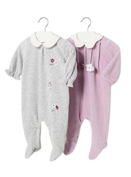 Set 2 Pagliaccetti Mayoral Tundosado Grigio per Bebè