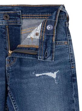 Pantaloni Jeans Pepe Jeans Finly Blu per Bambino