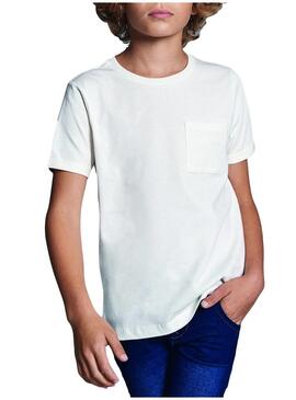 T- Shirt Name It NKMVESTER Bianco