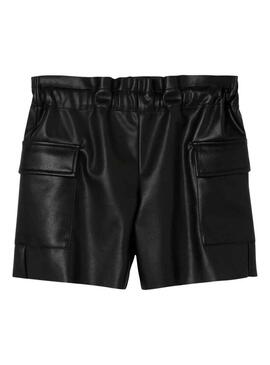 Shorts Name It Narubi Nero per Bambina