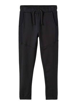 Pantaloni Name It Nyller Loose Nero per Bambino