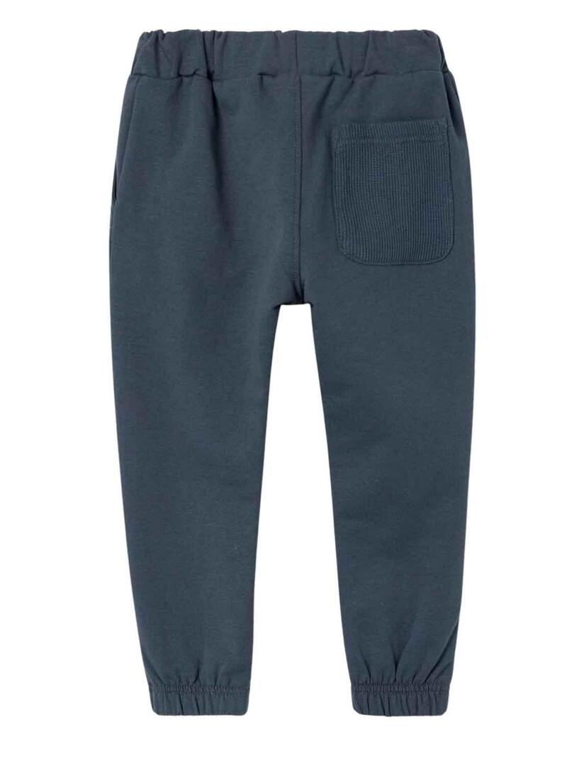 Pantaloni Name It Nicolai Blu Blu Navy per Bambino