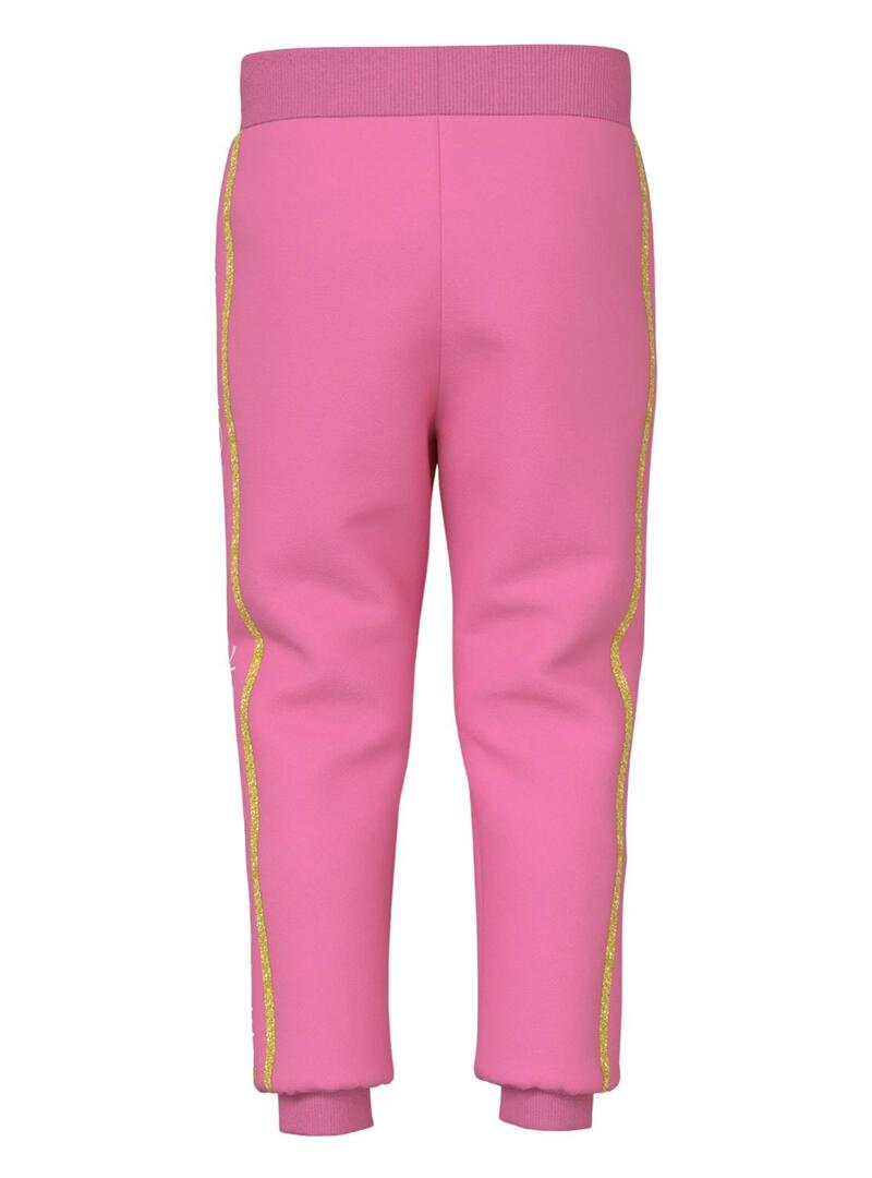 Pantaloni Name It Luna Rosa per Bambina