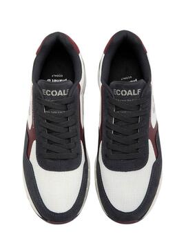 Sneakers Ecoalf Cervino Bianco Blu Navy Uomo