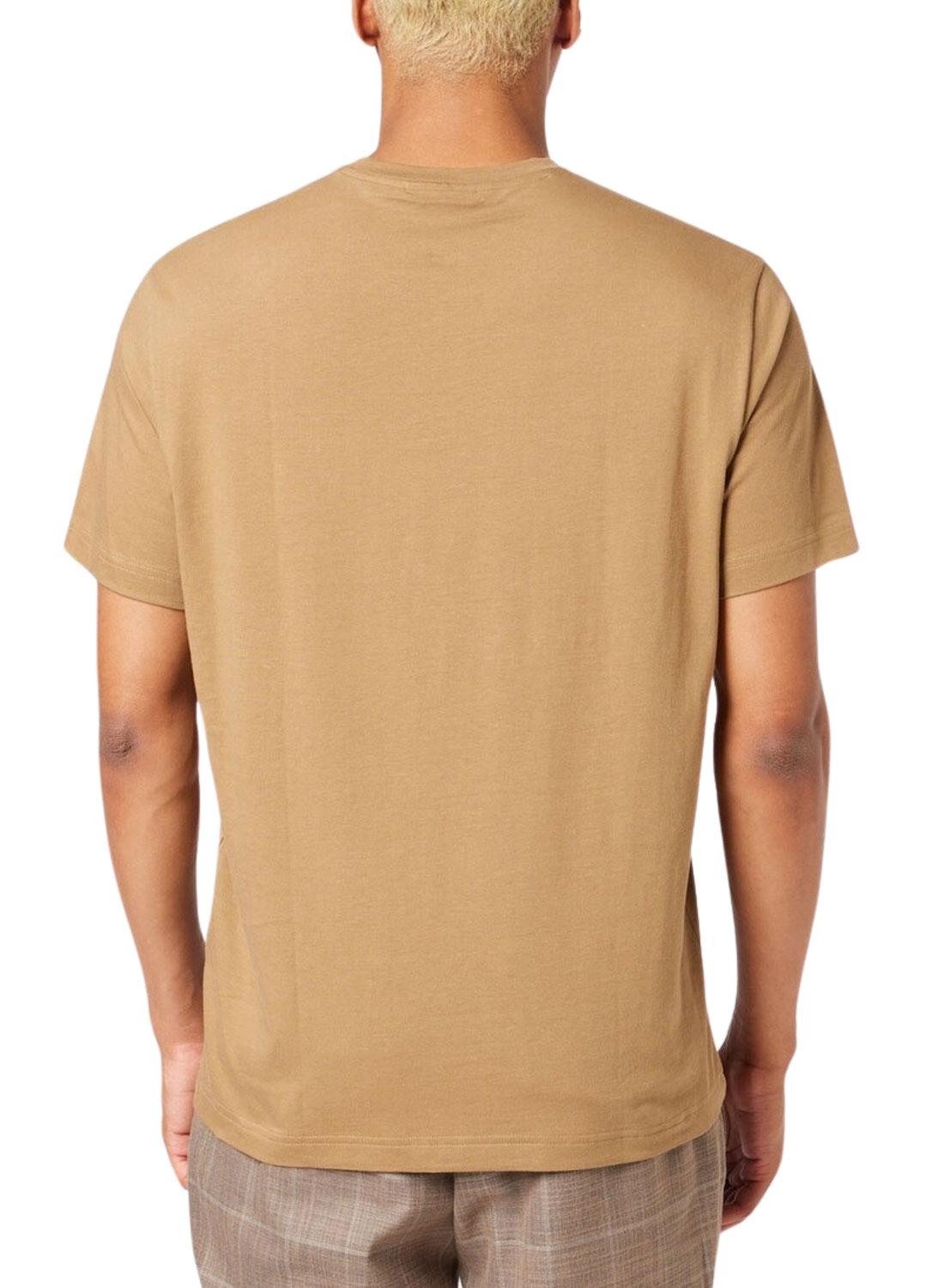 T-Shirt Lacoste Logo Tee Marrone Uomo Donna