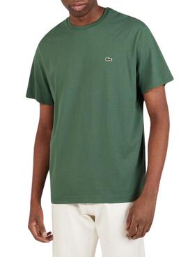 T-Shirt Lacoste Logo Tee Verde Uomo Donna