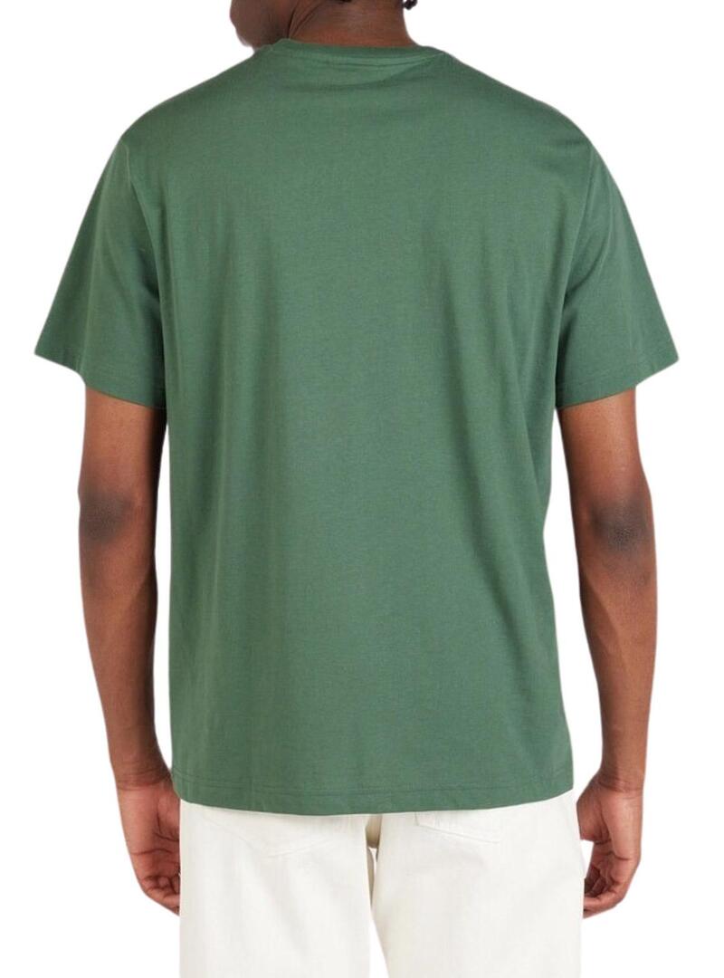 T-Shirt Lacoste Logo Tee Verde Uomo Donna