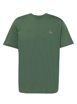 T-Shirt Lacoste Logo Tee Verde Uomo Donna