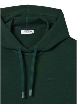Felpa Lacoste Jogger Verde per Donna