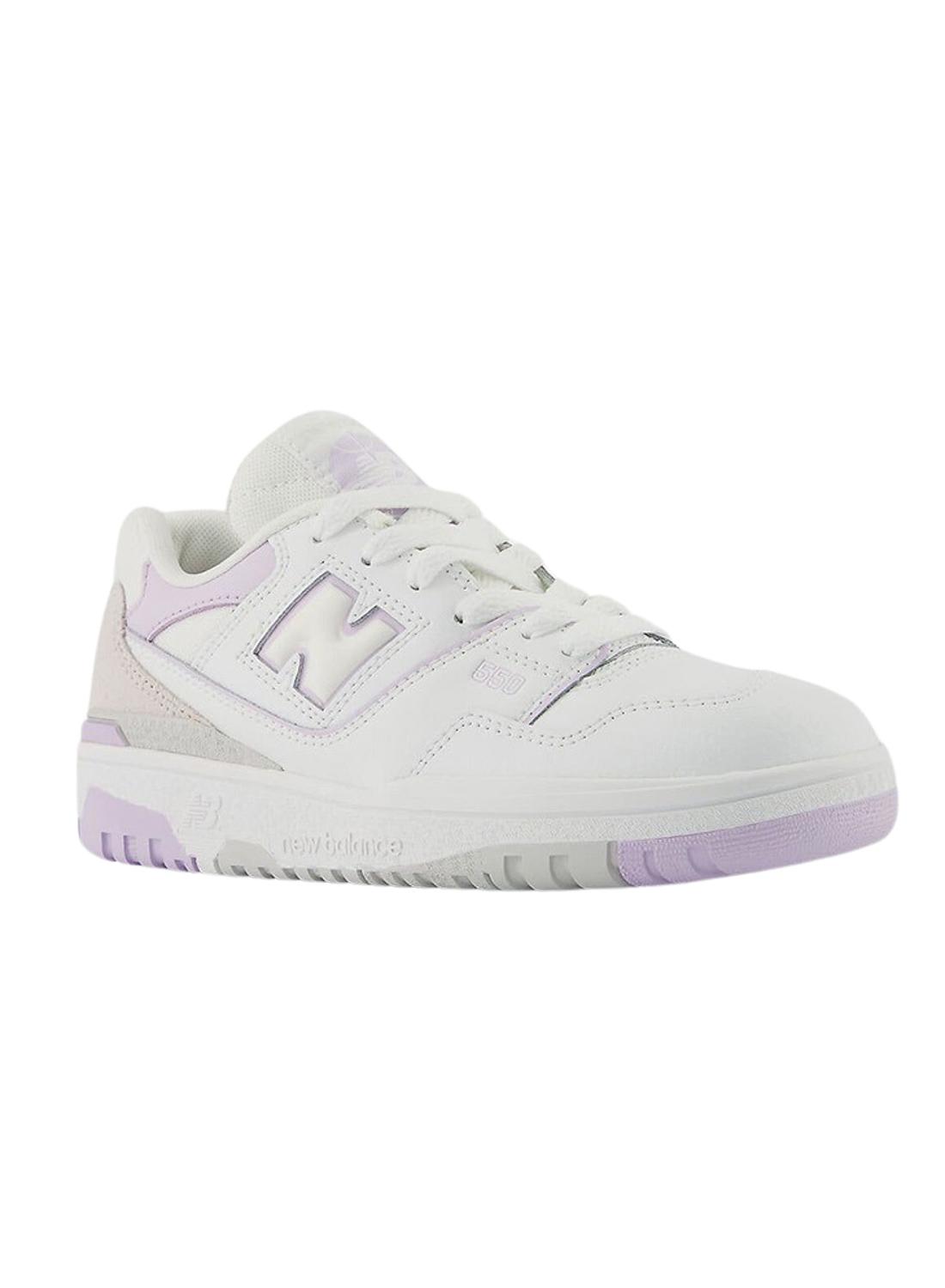 Sneakers New Balance GSB550 Bianco Bambino Bambina
