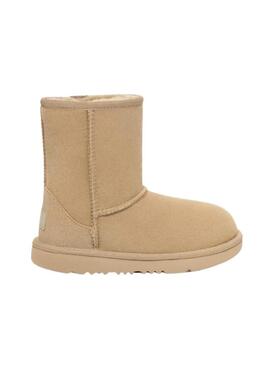 Stivales UGG Classic II Beige senape per Bambina