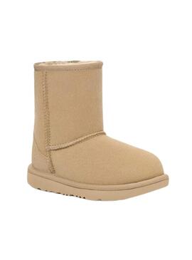 Stivales UGG Classic II Beige senape per Bambina