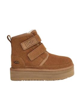 Stivales UGG K Neumel Platform Marrone per Bambina