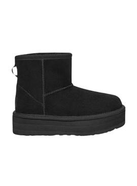 Stivales UGG Classic Mini Platform Nero per Bambina