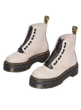 Stivales Dr Martens Sinclair Vintage Beige per Donna