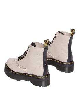 Stivales Dr Martens Sinclair Vintage Beige per Donna